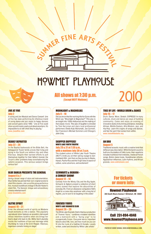 Howmet Playhouse Summer 2010